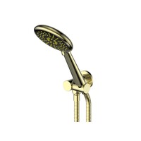 Greens Tapware Rocco Round Hand Shower Brushed Brass 90405280BB
