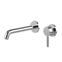 Phoenix Tapware Vivid MKII SwitchMix Wall Basin Bath Mixer Set 200mm Complete Kit Chrome 146-2810-00-1