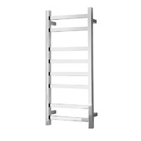Alexander Heated Towel Rail Rack Square 8 BAR Bathroom Clothes Ladder Warmer Rails Elan 45S ELA-8A05