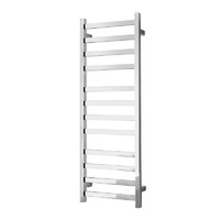 Alexander Heated Towel Rail Rack Square 11 BAR Bathroom Clothes Ladder Warmer Rails Elan 120S ELA-8A12
