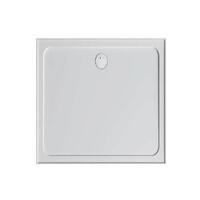 Oceano Square Shower Base 900 x 900mm SMC Tile flange 4 Sides Louve SAM900
