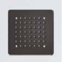 Oceano Two Part Square Floor Grate Shower Drain Outlet Matte Black EBG-MB 