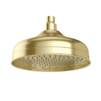 Phoenix Tapware Shower Rose Cromford Shower Head 210mm Brushed Gold 134-5002-12