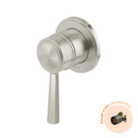 Phoenix Tapware Wiltern SwitchMix Shower / Wall Mixer (Fit-Off Kit Only) Lead Free Brushed Nickel 144-2805-40-1
