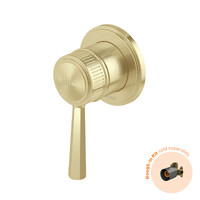 Phoenix Tapware Wiltern SwitchMix Shower / Wall Mixer (Fit-Off Kit Only) Lead Free Brushed Gold 144-2805-12-1
