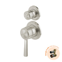 Phoenix Tapware Wiltern SwitchMix Shower / Bath Diverter Mixer (Fit-Off Kit Only) Lead Free Brushed Nickel 144-2940-40-1