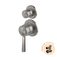 Phoenix Tapware Wiltern SwitchMix Shower / Bath Diverter Mixer (Fit-Off Kit Only) Lead Free Brushed Carbon 144-2940-31-1