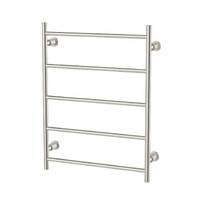 Phoenix Tapware Wiltern Heated Towel Ladder 550mm x 750mm Brushed Nickel 144-8750-40