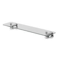 Phoenix Tapware Wiltern Glass Shower Shelf 450mm Chrome 144-8600-00