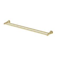 Phoenix Tapware Wiltern Double Towel Rail 800mm Brushed Gold 144-8130-12