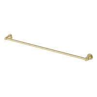 Phoenix Tapware Wiltern Single Towel Rail 800mm Brushed Gold 144-8030-12