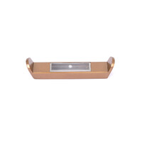 Ring Hook Accessory for Flat Vertical Rails Brushed Copper (for use with Vertical Flat Bar BC-FVTR-930) Radiant BC-FVTR-HOOK
