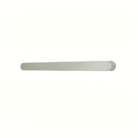 Radiant NON Heated Towel Rail Single Flat Faced Bar 650mm x 90mm Mirror Polished NH-ASPEN-650