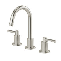 Phoenix Tapware Wiltern Bathroom Lever Basin Tap Set Lead Free Brushed Nickel 144-1030-40-1