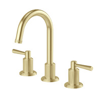 Phoenix Tapware Wiltern Bathroom Lever Basin Tap Set Lead Free Brushed Gold 144-1030-12-1