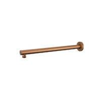 Brasshards Mixx Matcha Straight Shower Arm 380mm Brushed Bronze 11RSA01Z