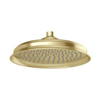 Phoenix Tapware Wiltern Shower Rose 220mm Shower Head Brushed Gold 144-5000-12