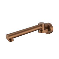 Swivel Bath Spout Bathroom Bathtub Tap Brushed Bronze Lead Free Brasshards Mixx Matcha 11RSP04ZF