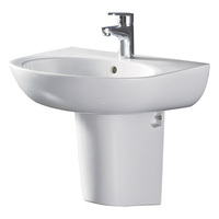 Fienza Stella Care Wall Hung Basin With Integral Shroud One Tap Hole RB379S
