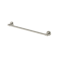 Phoenix Tapware Vivid MKII Single Towel Rail 600mm Brushed Nickel 146-8010-40