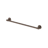 Phoenix Tapware Vivid MKII Single Towel Rail 600mm Brushed Bronze 146-8010-24