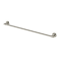 Phoenix Tapware Vivid MKII Single Towel Rail 800mm Brushed Nickel 146-8030-40