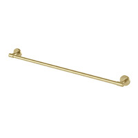Phoenix Tapware Vivid MKII Single Towel Rail 800mm Brushed Gold 146-8030-12