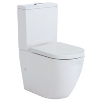 Fienza Koko Back to Wall Toilet Suite P-Trap Matte White K002MWP