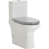 Fienza Compact Back to Wall Toilet Suite S-Trap 70-160 Grey Seat 345122GA