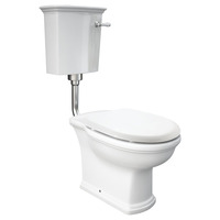 Fienza Washington Front Lever Adjustable Link Toilet Suite P-Trap 870630W
