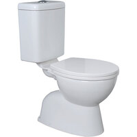Fienza Stella Adjustable Link Toilet Suite S-Trap 140-255 Pan K001