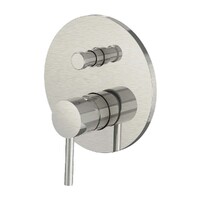 Shea Shower Diverter Mixer Brushed Nickel Brasshards 11SL264B