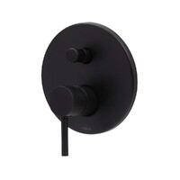 Shea Shower Diverter Mixer Matt Black Brasshards 11SL264M