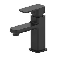 Lily Basin Mixer Matt Black Lead Free Brasshards 11SL280MLF