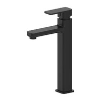 Lily Tower Vessel Mixer Matt Black Brasshards 11SL283ML