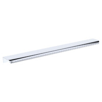 Fienza Edge 350mm Curved Vanity Cabinet Pull Handle Chrome HANDLEF350C