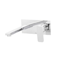 Lily Wall Plate Mixer Chrome Brasshards 11SL285CL
