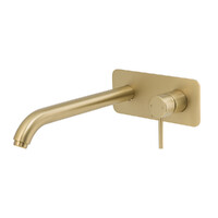 Anise Wall Tub Mixer Trim Kit Brushed Gold Lead Free Brasshards 11SL756ATF