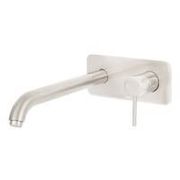 Anise Wall Tub Mixer Trim Kit Brushed Nickel Brasshards 11SL756BT