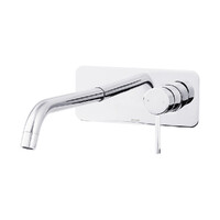 Anise Wall Plate Mixer With 250Mm Spout Trim Kit Chrome Brasshards 11SL758CT
