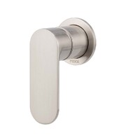 Saffron Shower Mixer Trim Kit (60Mm Backplate) Brushed Nickel Brasshards 11SL952BT