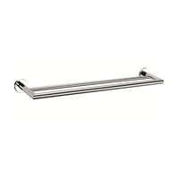 Nero Tapware Dolce 700mm Double Towel Rail Chrome NR3630dCH