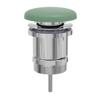 Fienza Universal Pop-Up / Pull-Out Basin Waste Sage Concrete WAS72SG