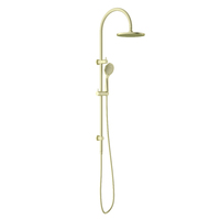Nero Tapware Opal Shower Set With Air Shower Brushed Gold NR251905bBG