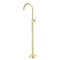 Nero Tapware Dolce Floormount Mixer Brushed Gold NR210903a01BG