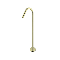 Nero Tapware Bianca Floor Standing Bath Spout Only Brushed Gold NR221903aBG