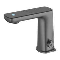Nero Tapware Sensor Mixer Basin Tap Temperature Control Hands Free Gun Metal NR222101GM