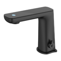 Nero Tapware Sensor Mixer Basin Tap Temperature Control Hands Free Matt Black NR222101MB