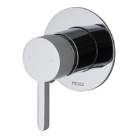 Aloe Shower Mixer Trim Kit (80Mm Backplate) Chrome Brasshards 11SL972CT8