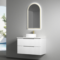 Aulic 900mm Bathroom Wall Hung Vanity with Undermount Basin Verona CAWH41-900